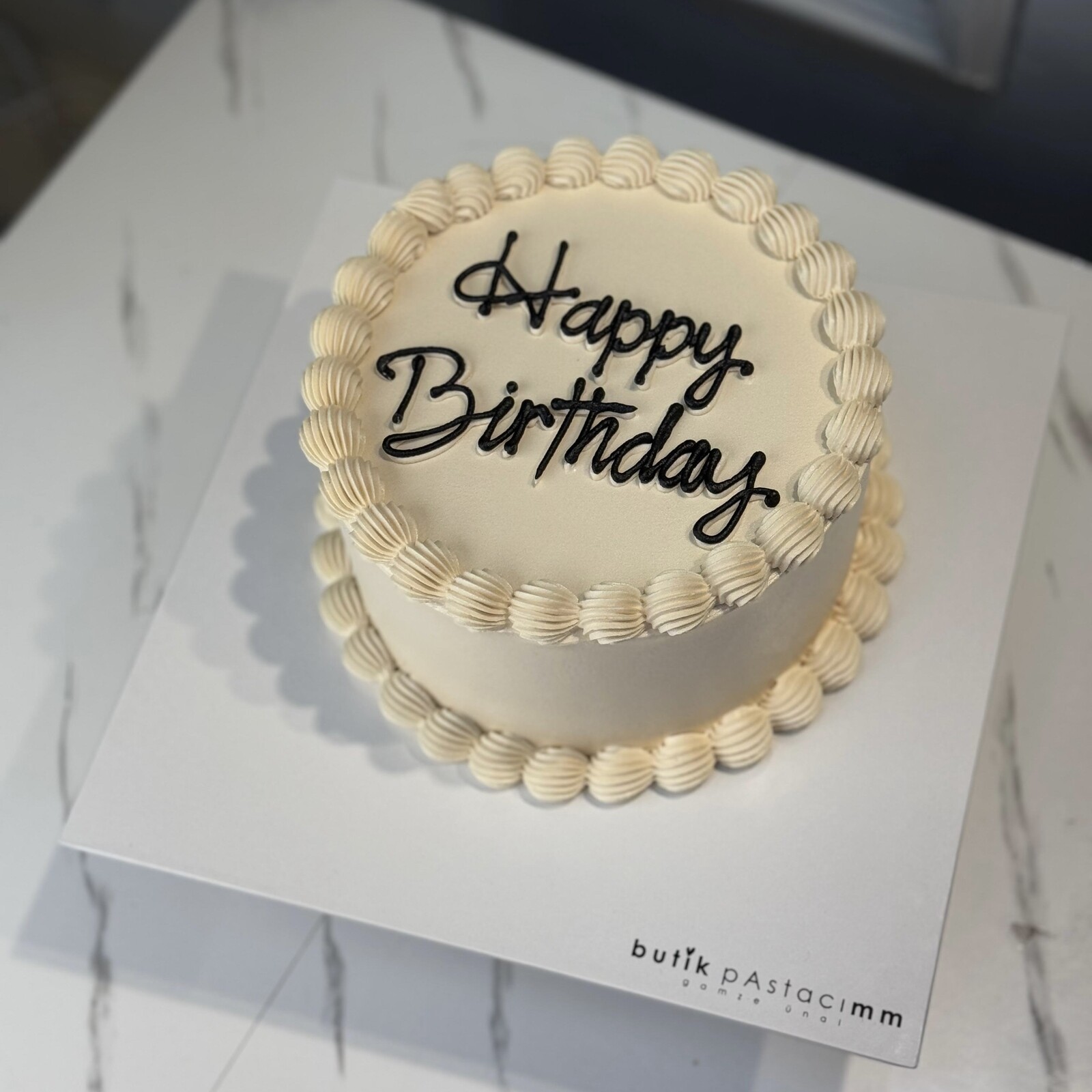 Basic Tasarım Doğum Günü Pastası