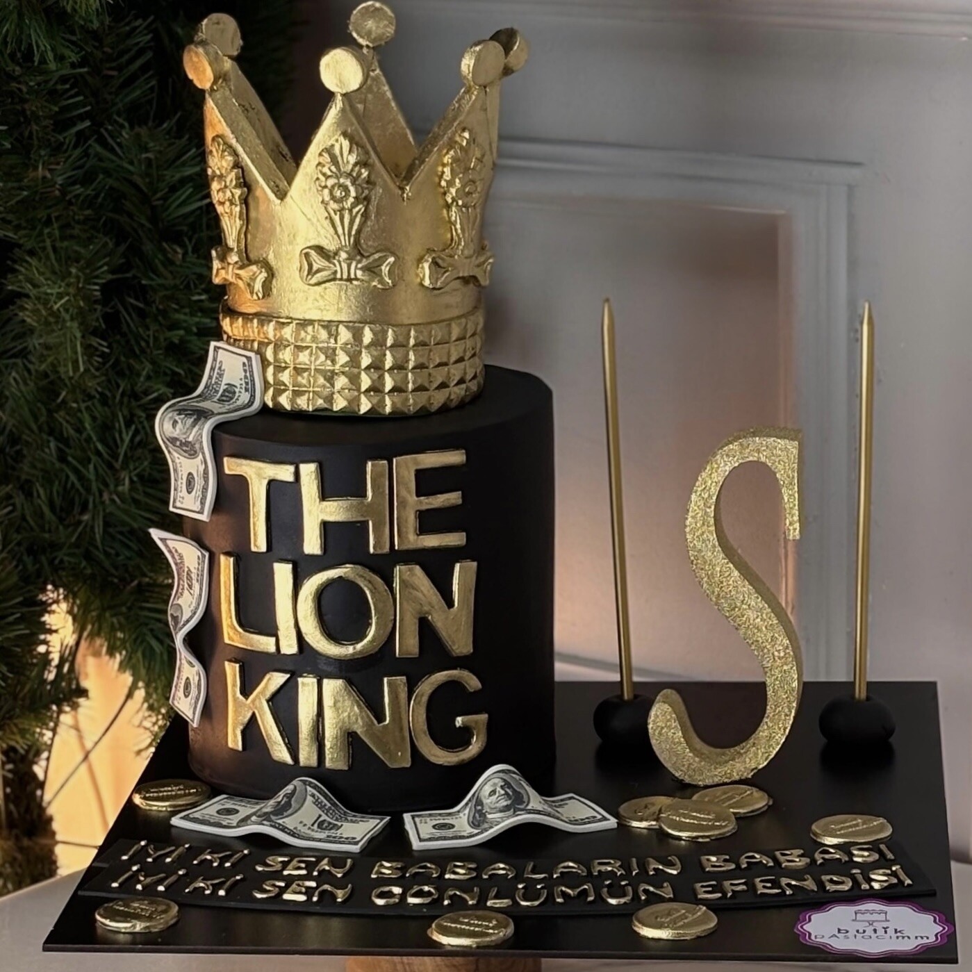 Big Boss Harf Detaylı Pasta