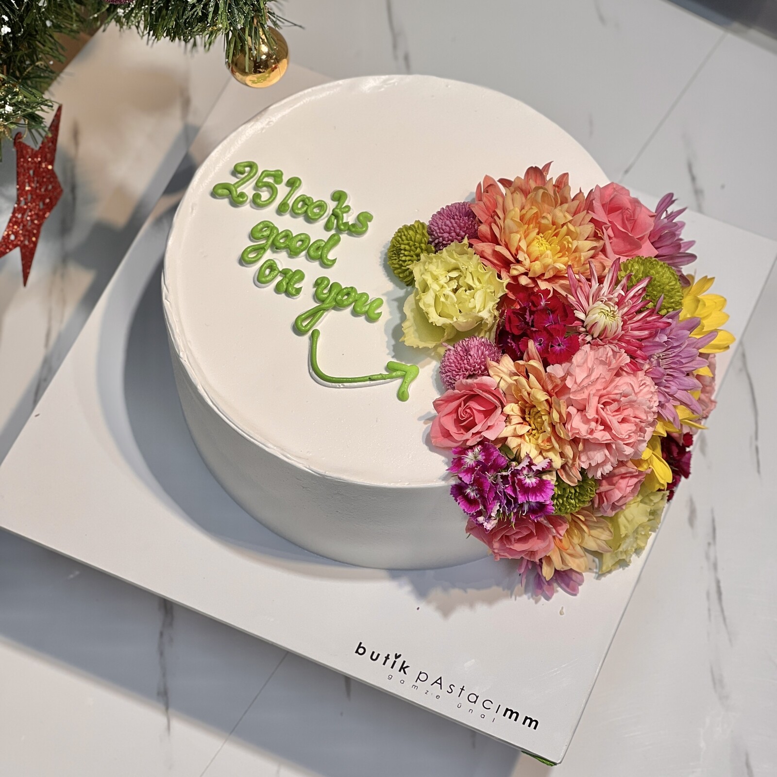 Çiçek Dilimli Pasta