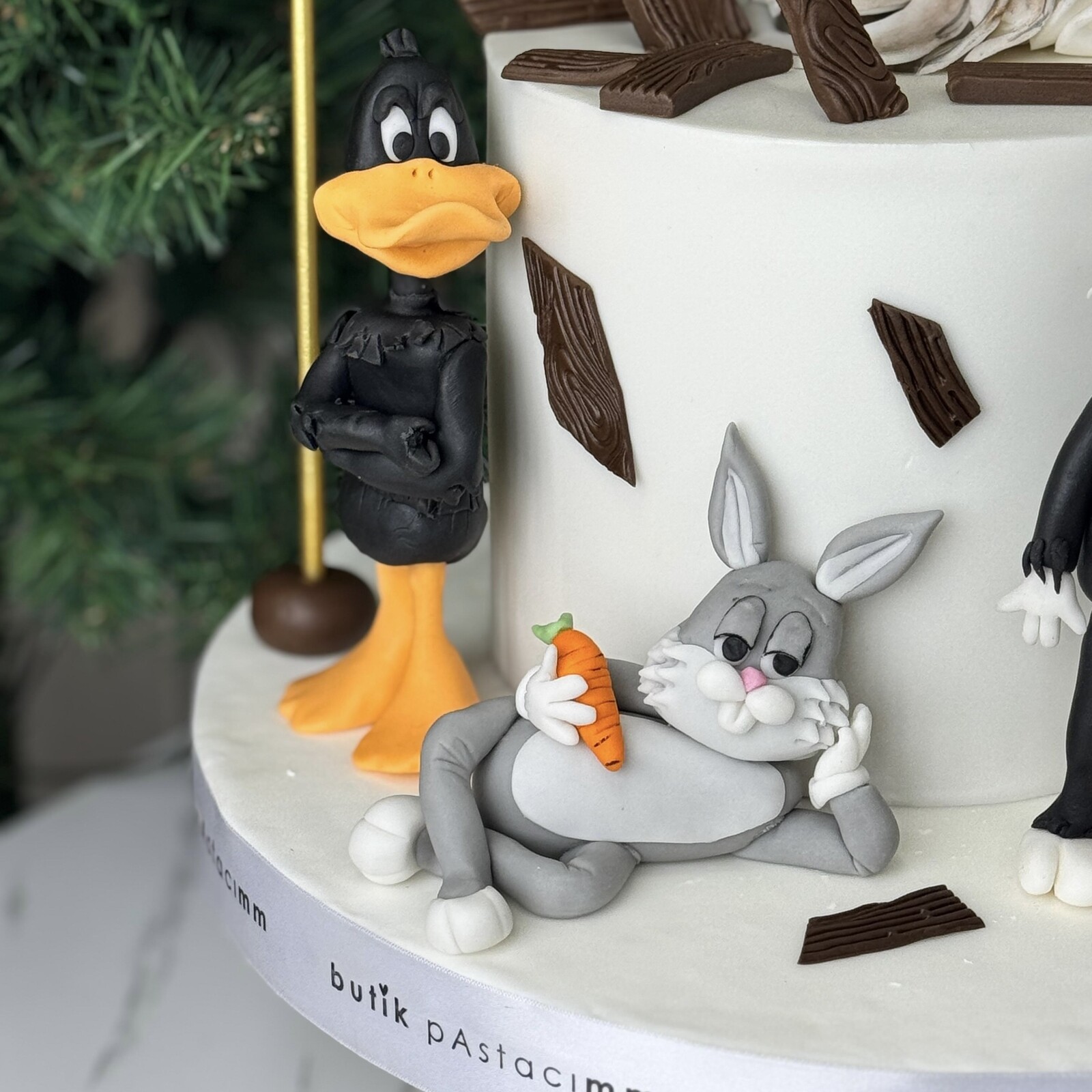 Çizgi Film Kahramanları Tasarımlı Pasta