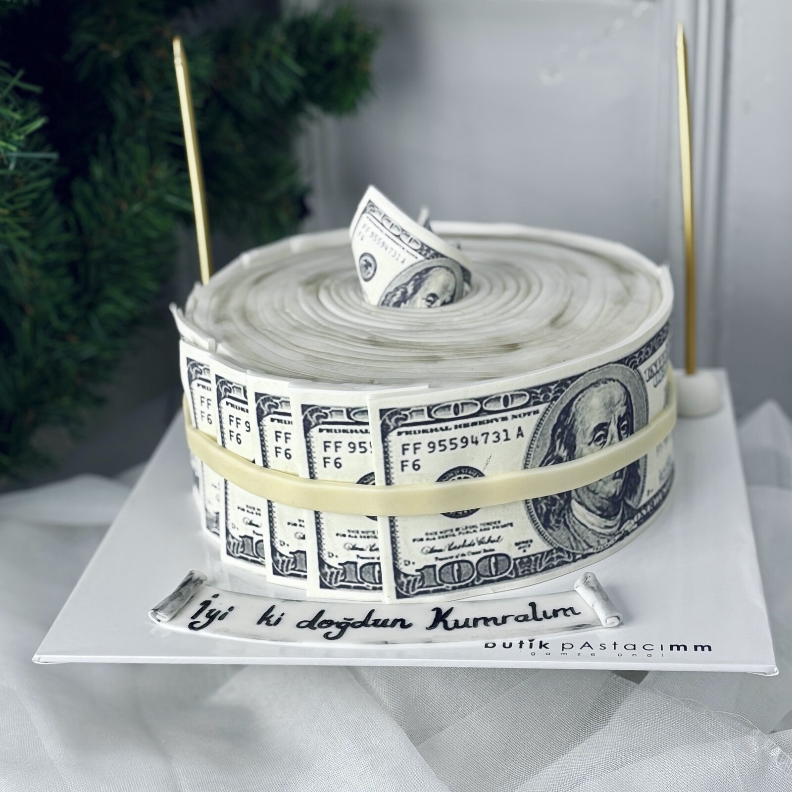 Dolar Destesi Tasarım Pasta