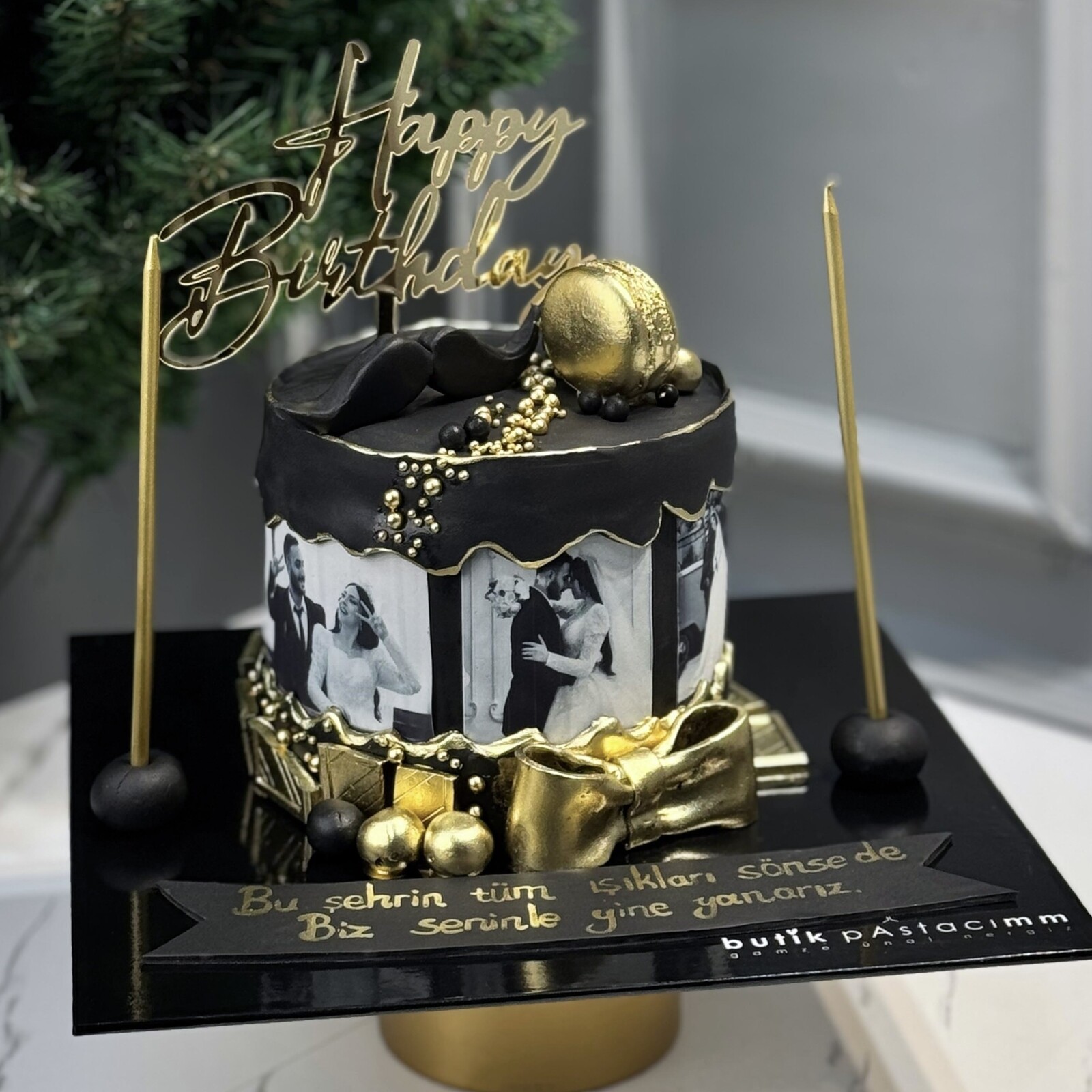 Fotoğraf Anıları İle Özel Tasarım Pasta (Resimli Pasta)