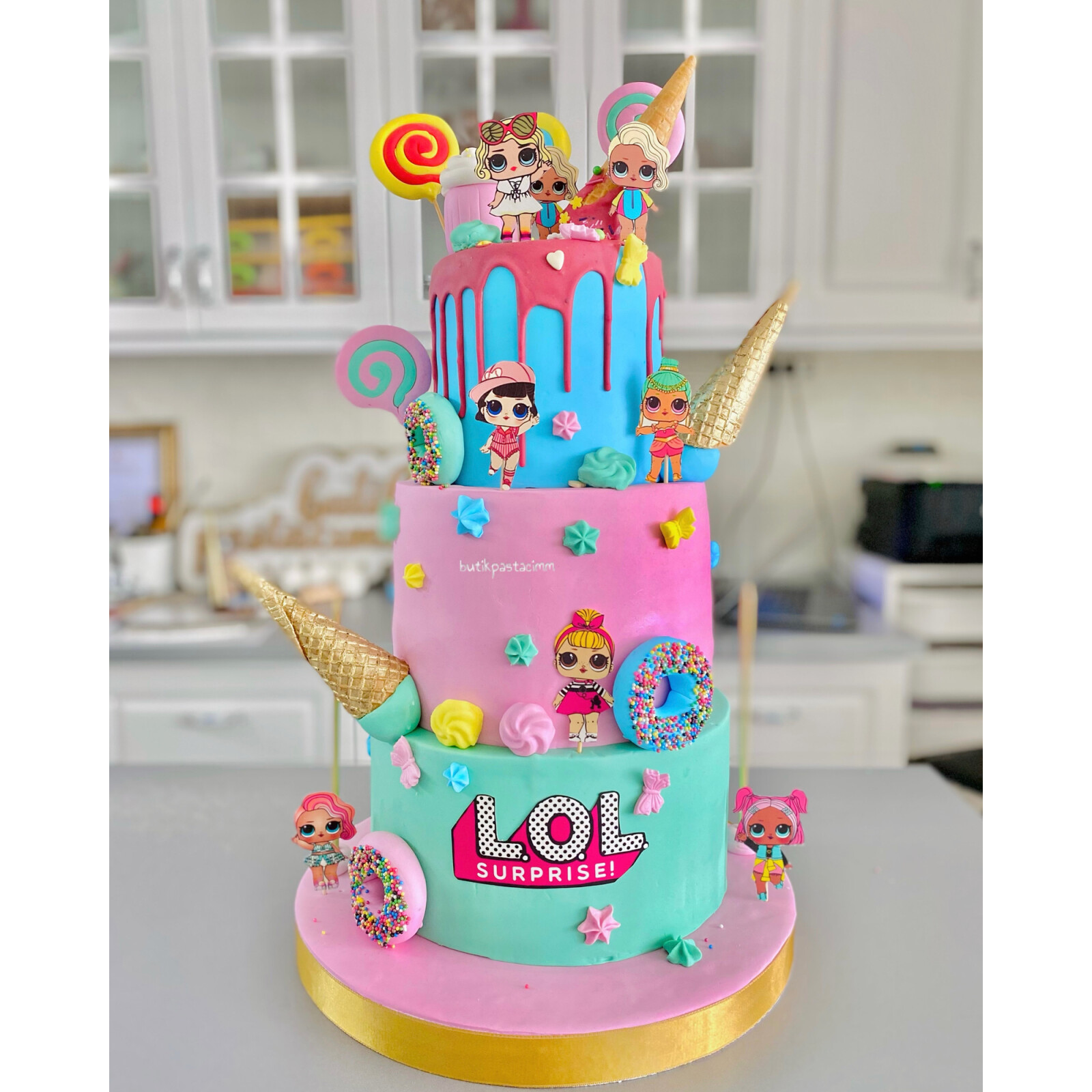Lol Bebek Çocuk Pastası