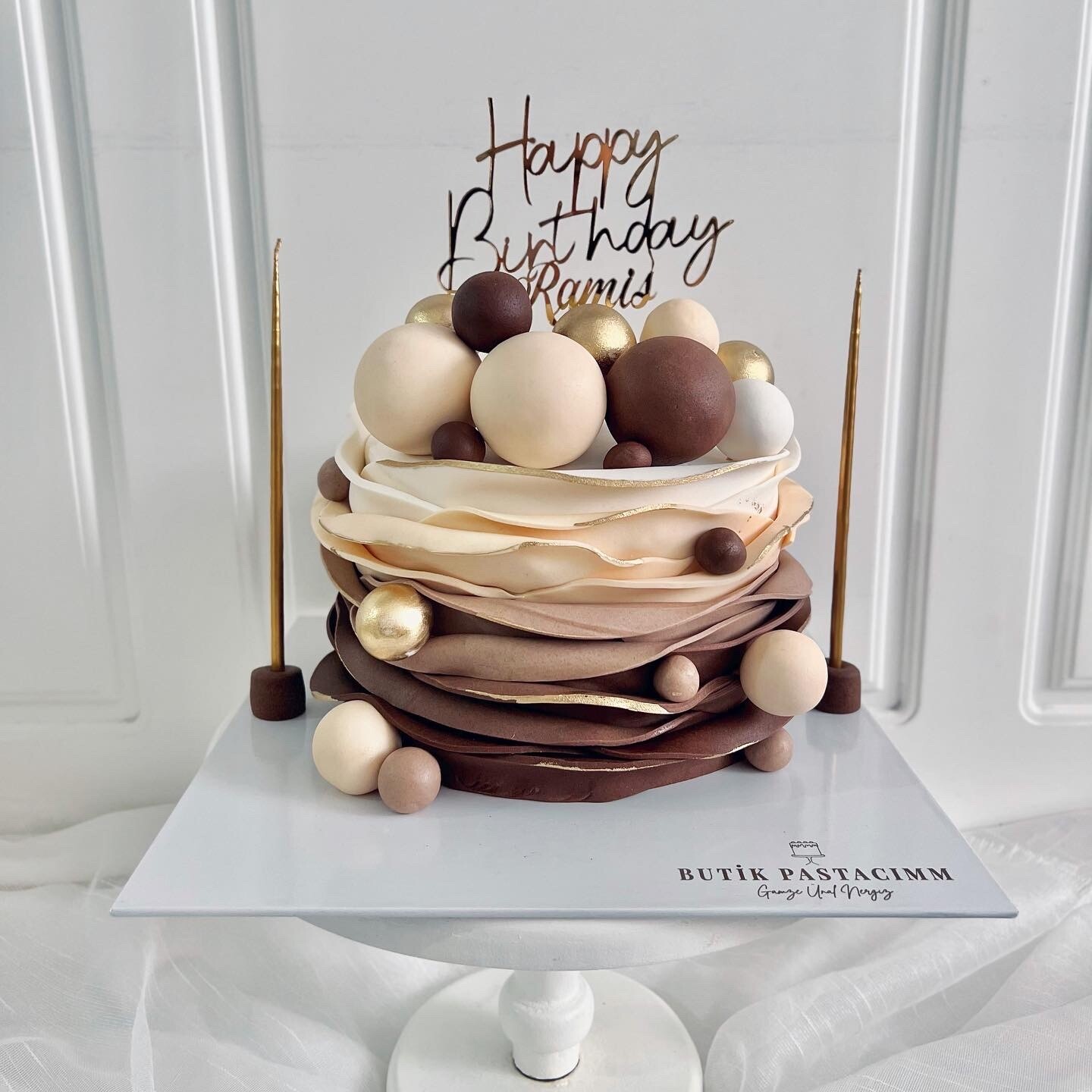 Renk Geçişli Tasarım Pasta