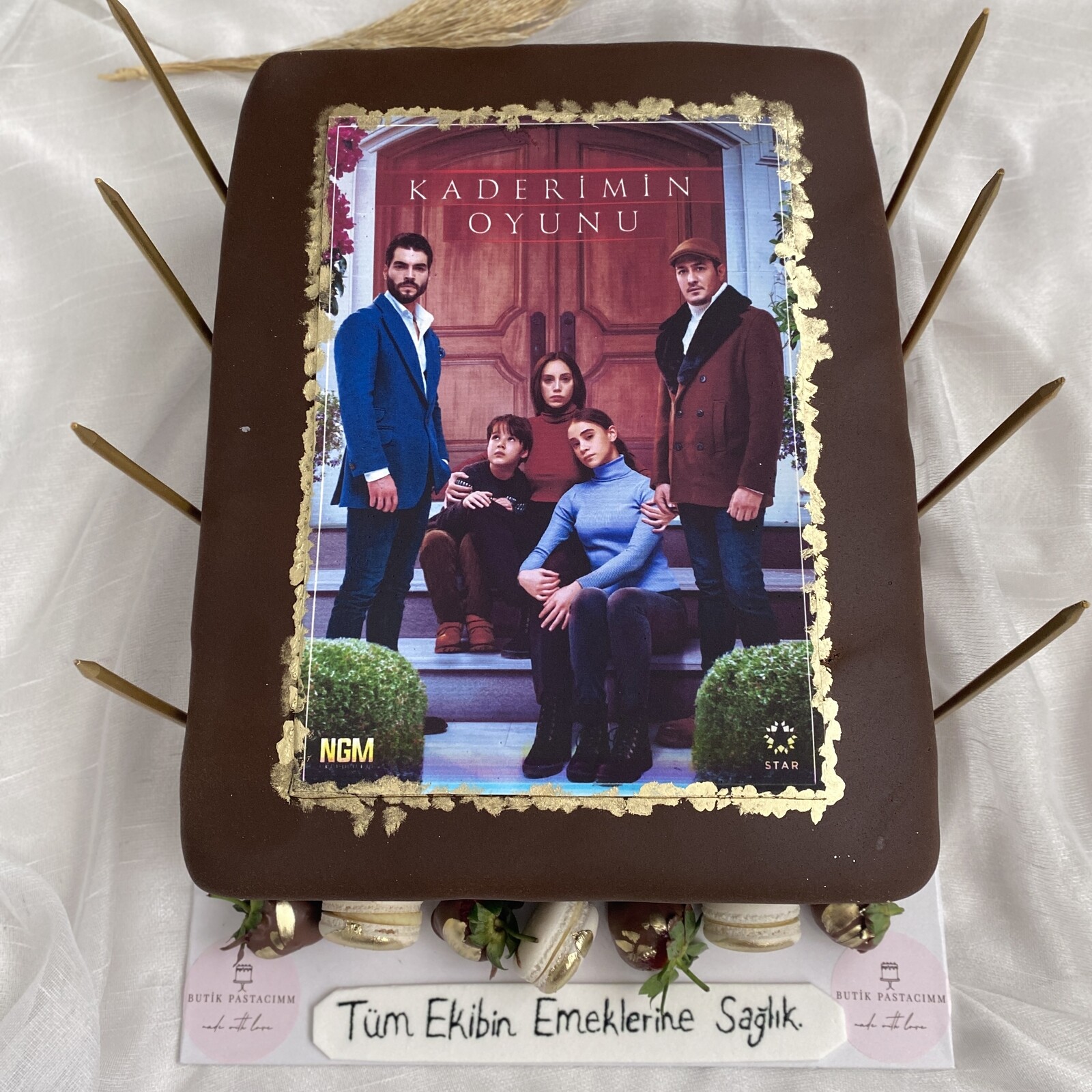 Resim Baskılı Pasta