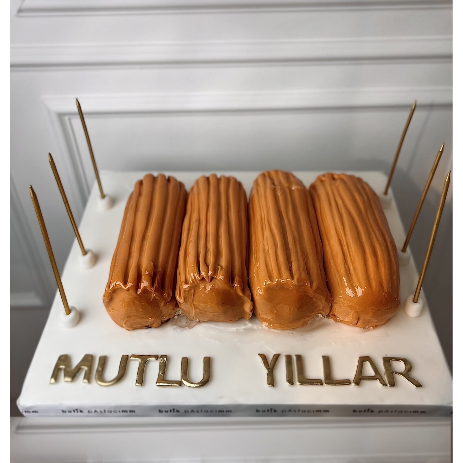 Tulumba Tatlısı Tasarım Pasta