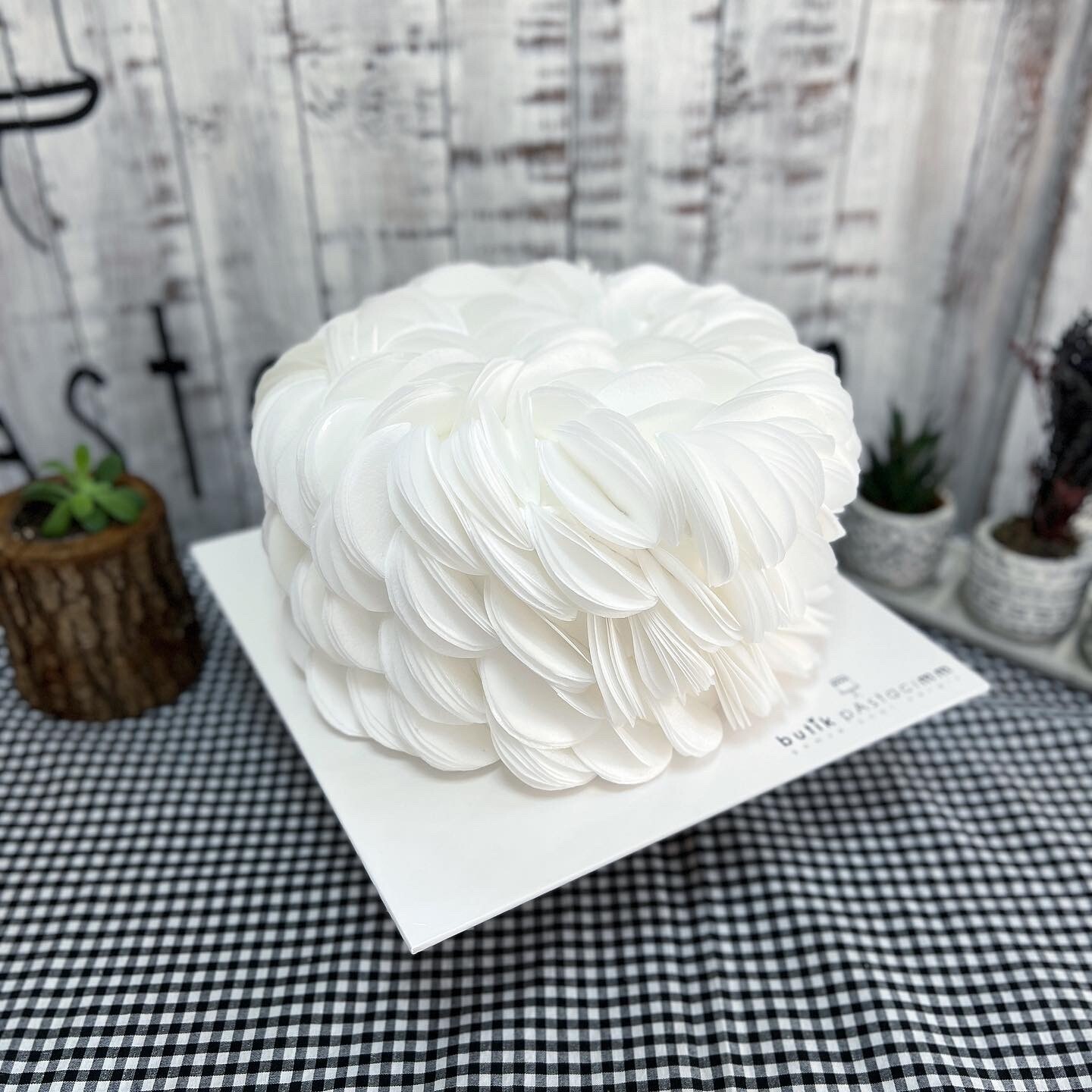 Wafer Paper Dizaynlı Tasarım Pasta
