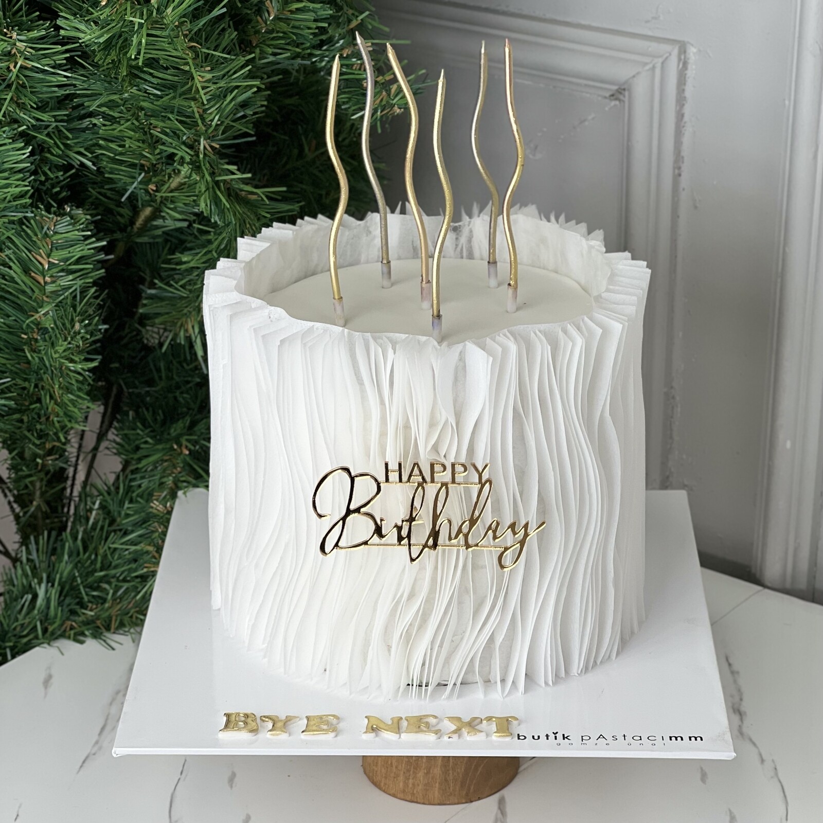 Wafer Paper Özel Tasarım Pasta