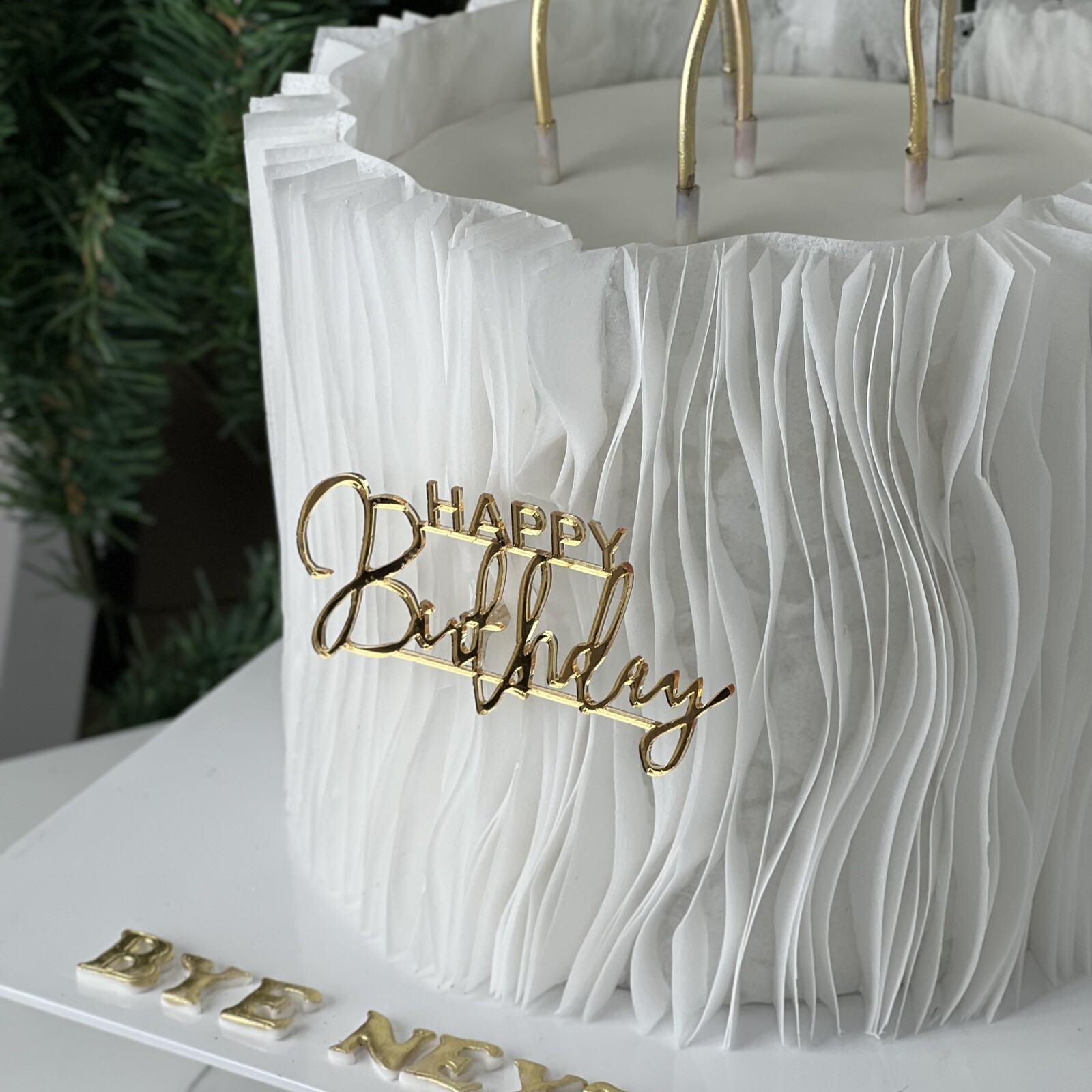 Wafer Paper Özel Tasarım Pasta