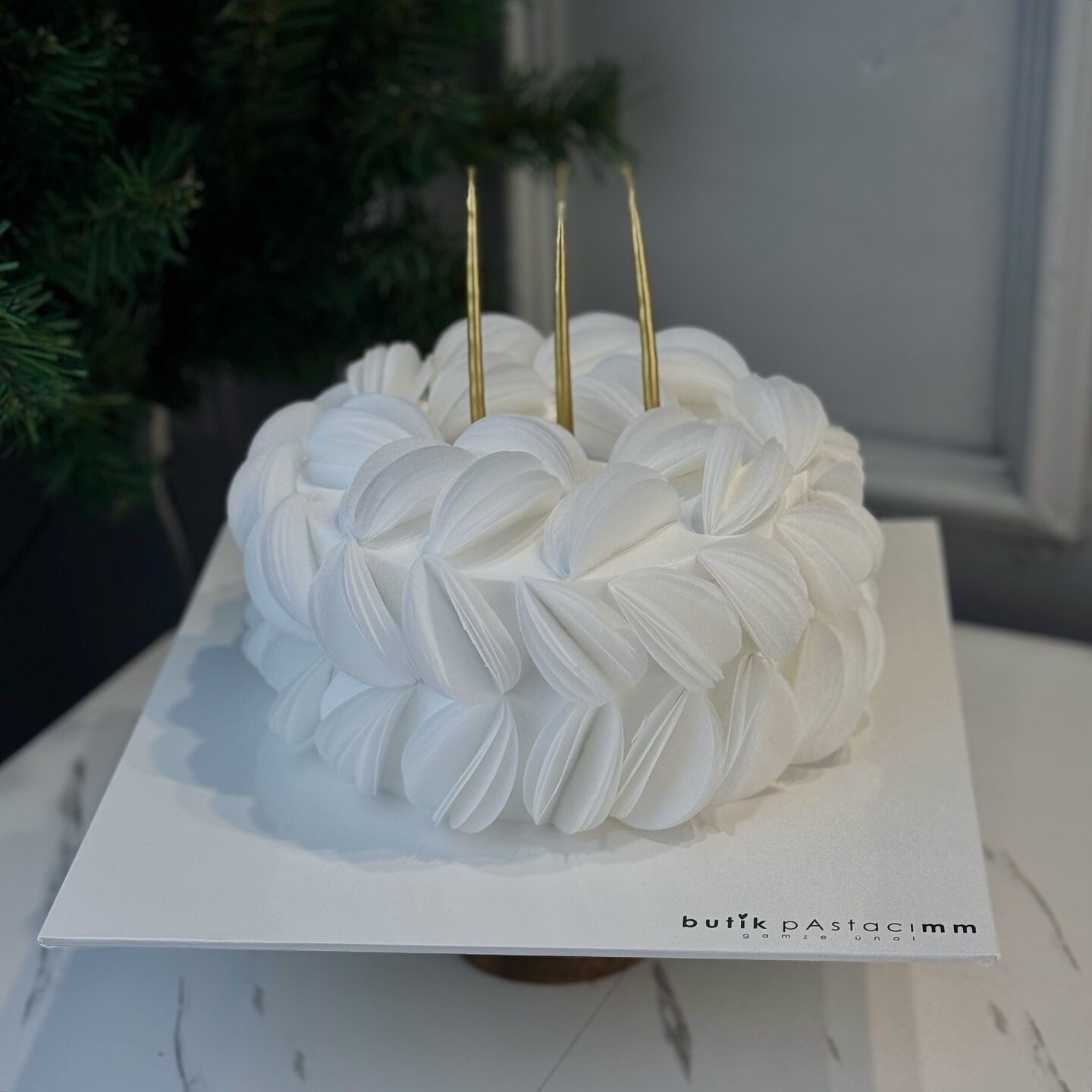 Wafer Paper Tasarımlı Pasta