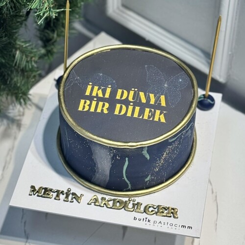 Resimli Baskılı Pasta