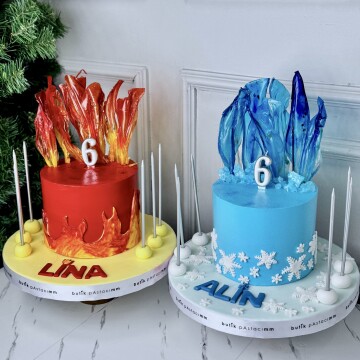 Ateş ve Su - İkiz Çocuk Pastası