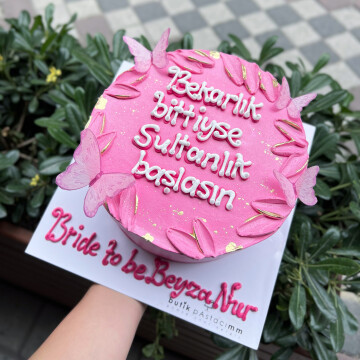 Bekarlığa Veda Sultanlığa Merhaba Pastası