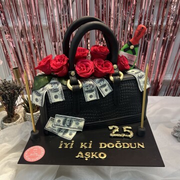 Çanta Tasarımlı Pasta