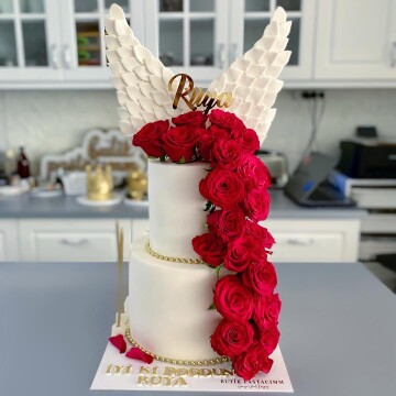 Çiçekli Konsept Pasta