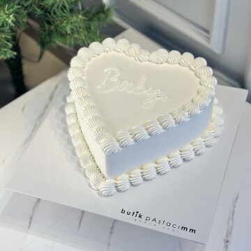 Cinsiyet Belirleme Pastası (Cinsiyet Partisi - İçinden Renk Çıkan Pasta)