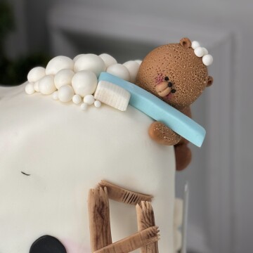 Ayıcıklı Diş Buğdayı Pastası