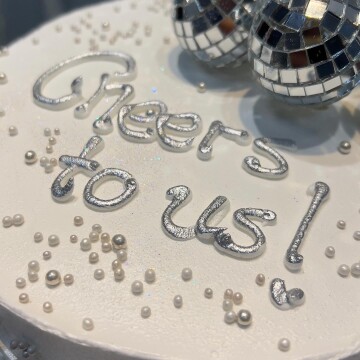 Disco Toplu Yazılı Pasta