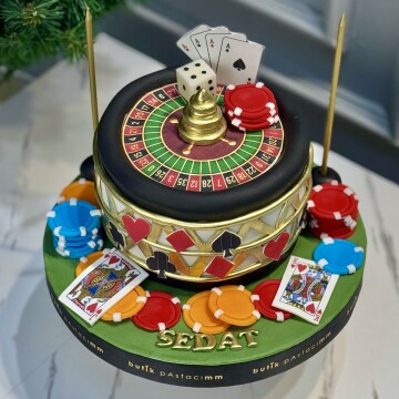 Eğlenceli Tasarım Pasta