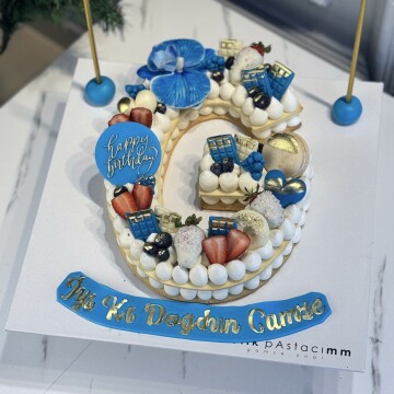 G Harf Kurabiye Pasta