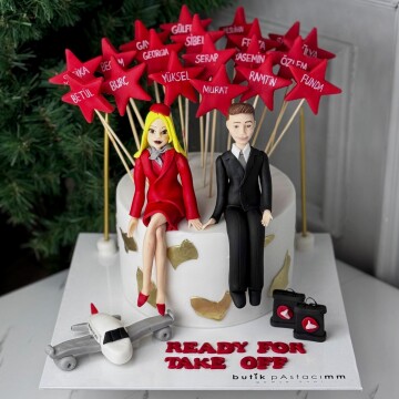 Kabin Amirleri Tasarımlı Pasta