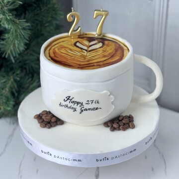 Kahve Fincanı Pasta