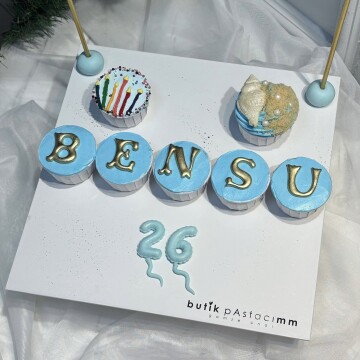 Kişiye Özel Tasarım Cupcake