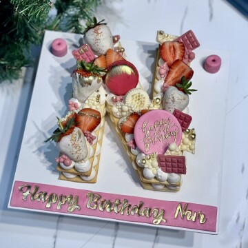 N Harf Kurabiye Pasta