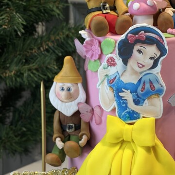 Pamuk Prenses Ve Yedi Cüceler Pasta