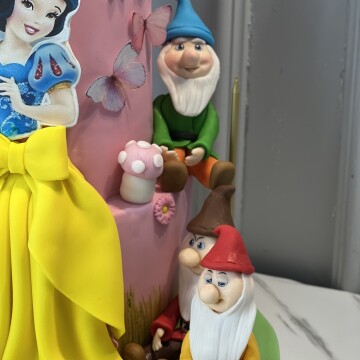 Pamuk Prenses Ve Yedi Cüceler Pasta