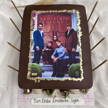 Resim Baskılı Pasta