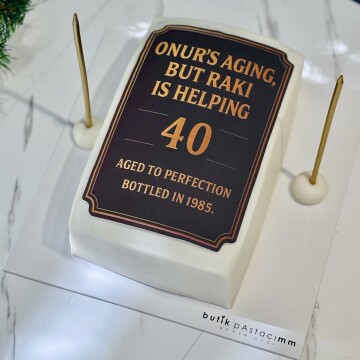 Resim Baskılı Pasta