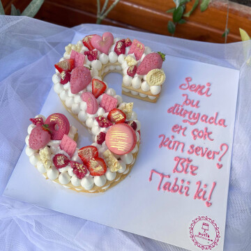 S Harfli Kurabiye Pasta