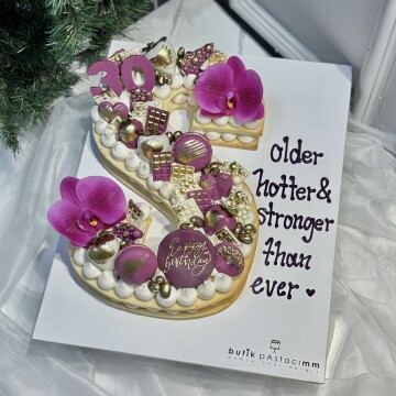 S Harfli Kurabiye Pasta