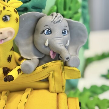 Safari Çocuk Doğumgünü Pastası