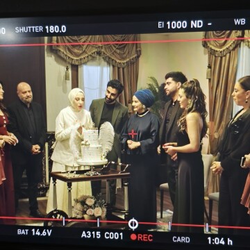 Tüy Detaylı Özel Tasarım Pasta (Kızılcık Şerbeti Nursemanın Pastası)