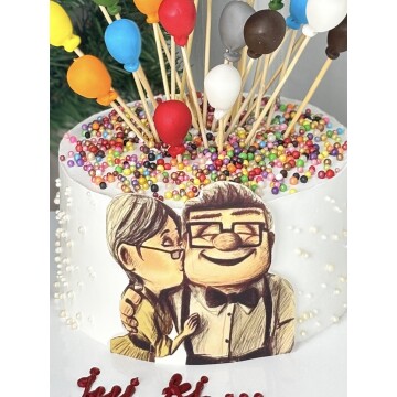 Uçan Ev Sevgili Pastası