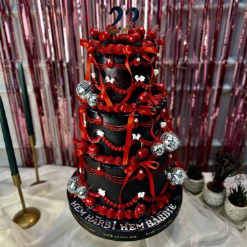 Vintage Dizayn Kurdeleli Pasta