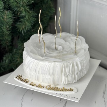 Wafer Paper Tasarım Pasta