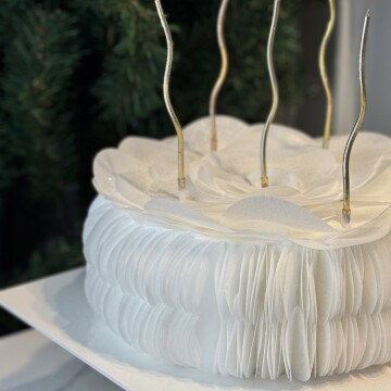 Wafer Paper Tasarım Pasta