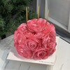 Pembe Gül Detaylı Sevgiliye Hediye Pasta