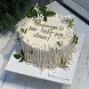 Vintage Dizayn Yazılı Pasta